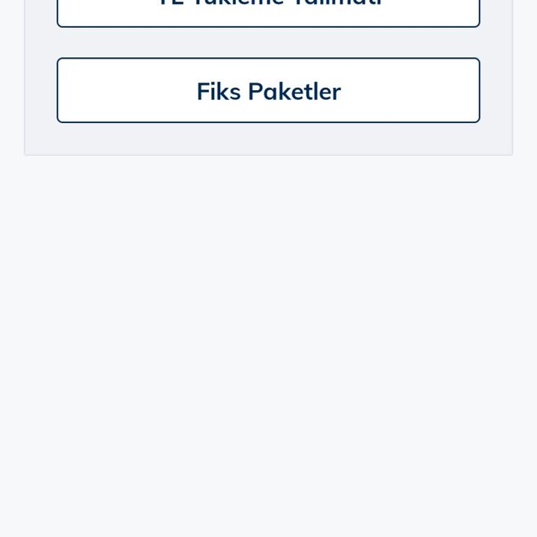 Türk Telekom Fiks Paket Şikayeti