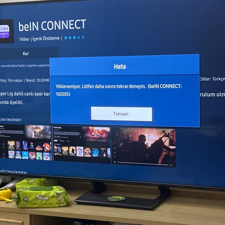 Samsung Yükleme Hatası Var