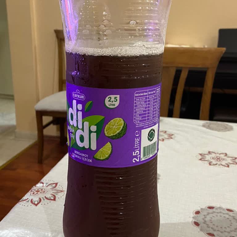Didi Soğuk Çay Tadı Asitli Ve Ekşi