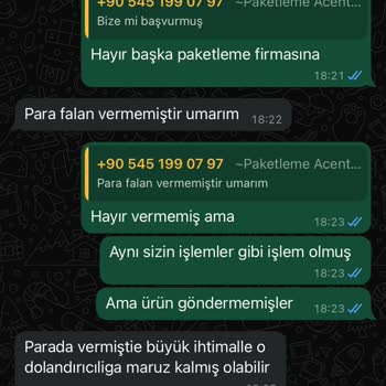 Evde Paketleme Türkiye Kişisel Bilgilerimin İzinsiz Kullanımı Hakkında Şikayet