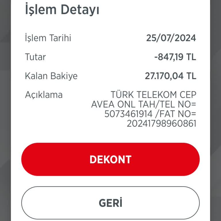 Türk Telekom Yanıltıcı Fatura Ve Taahhüt Sorunu