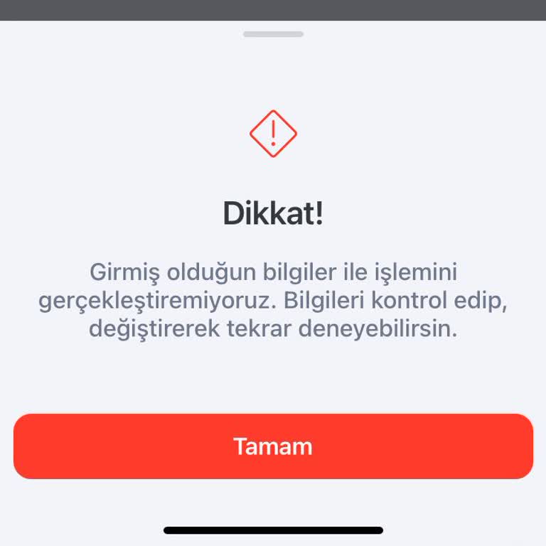 Tom Pay Hadi Üye Olamıyorum