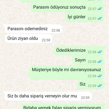 Burger House Müşteriye Hakaret Gereğinin Yapılmasını Arz Ederim.