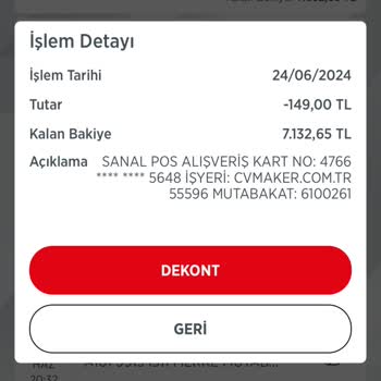 Cvmaker.com.tr Hesaptan Habersiz Para Çekilme