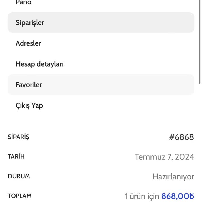 Byg Wear Kargoya Verilmeme Sorunu