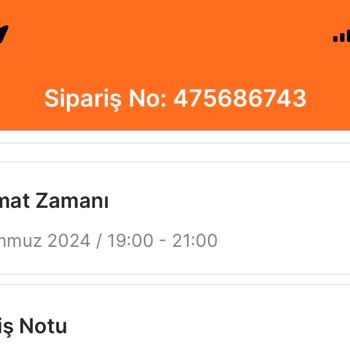 19:00-21:00 Randevu Veren Migros 00:53'te Siparişi Teslim Ediyor