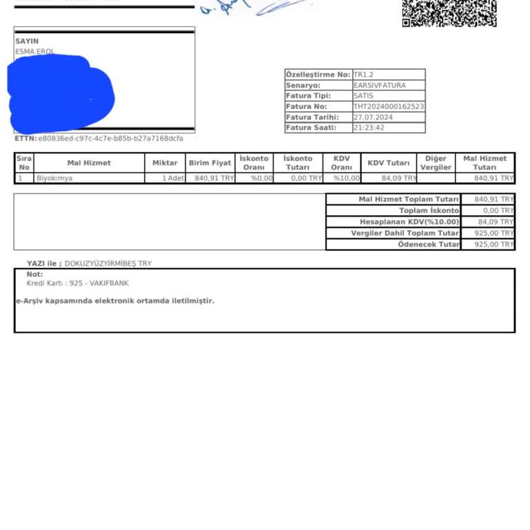 Türkiye Hastanesi Tamamlayıcı Sağlık Sigortası Kapsamında Hamilelik Testi Ücreti Sorunu