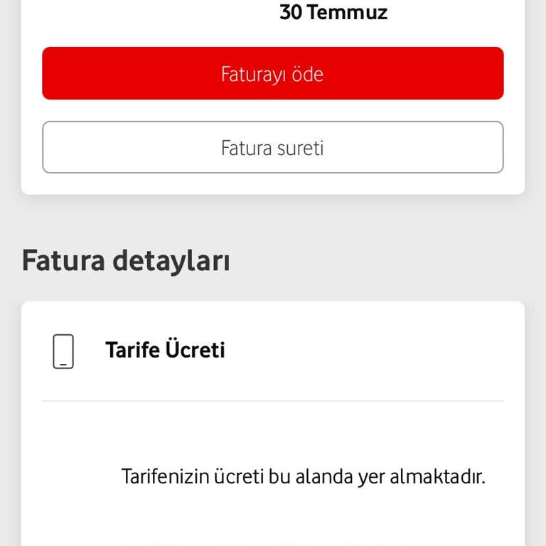 Vodafone Fahiş Fiyat Taahhüt Bilgisi Verilmeden 636 TL Nedir?!