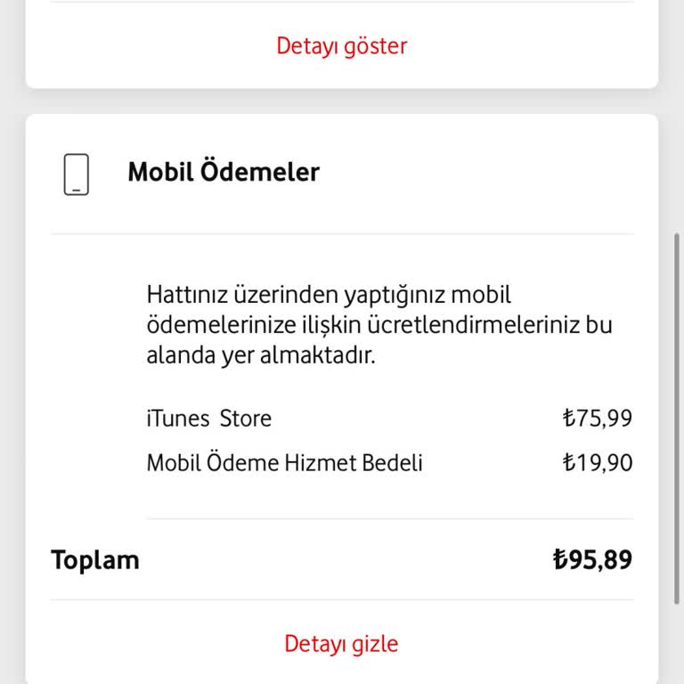 Apple Store İTunes Mobil Hesabımdan Para Çekti
