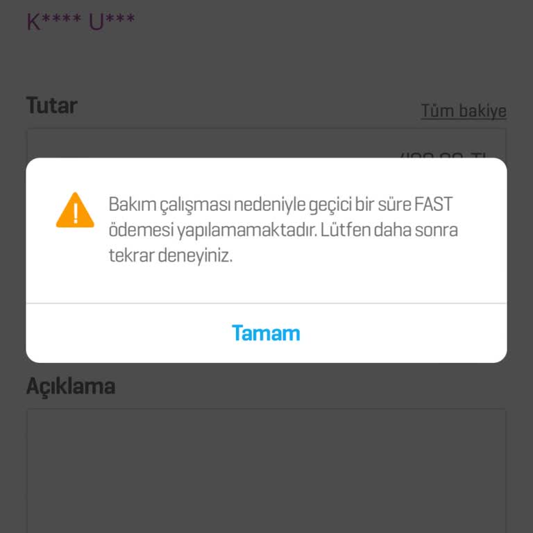 Enpara Fast İşlemi Gerçekleştirmiyorum