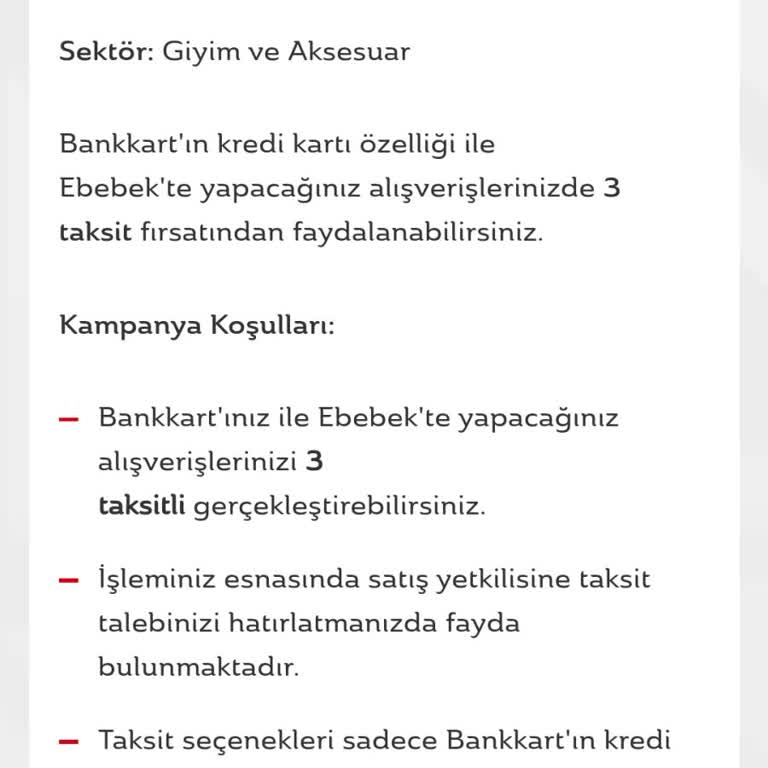 Ebebek İlgisizliği Ve Taksit Problemi