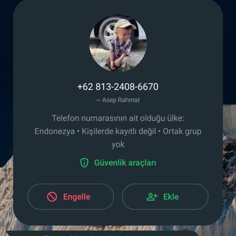 WhatsApp Tan Gelen "finansal Hesabın Eklendi" Mesajı