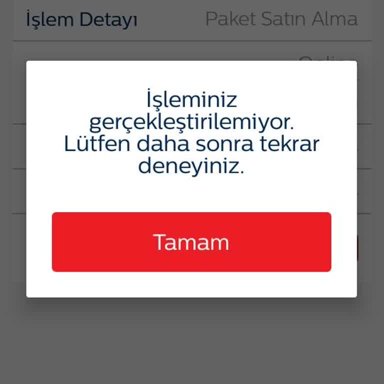 Bimcell İleri Tarihli İşlem Gerçekleşmedi