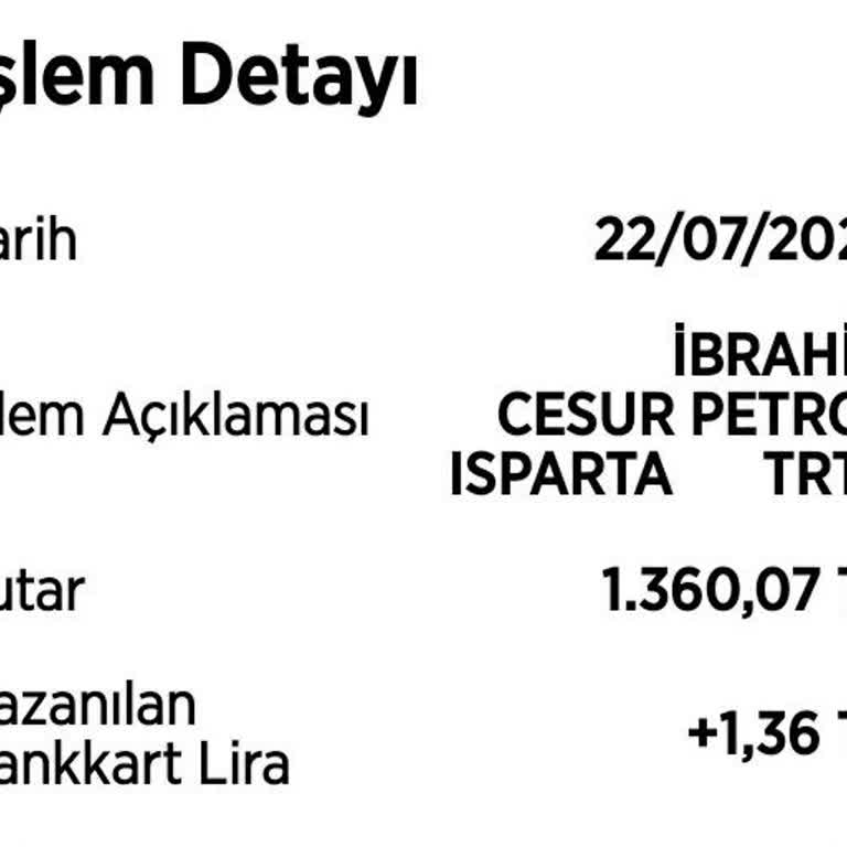 Petrol Ofisinden Aldığım Akaryakıtı Banka Kabul Etmiyor