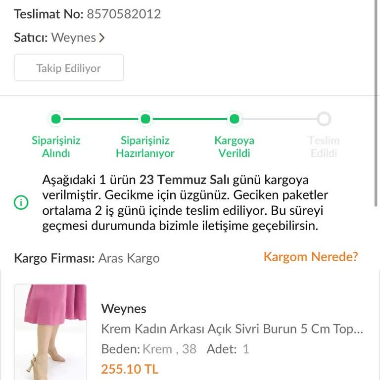 Aras Kargo Kargo Umursamazlığı İlgisizlik