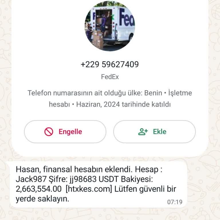 WhatsApp'tan Şikayetçiyim Tüm Sorumluluklar WhatsApp'a Aittir.