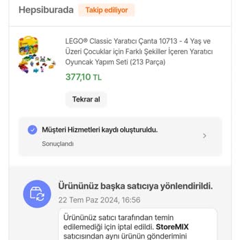 Hepsiburada Fiyatını Arttırdığı Ürünümü Stok Yok Diye Yollamıyor