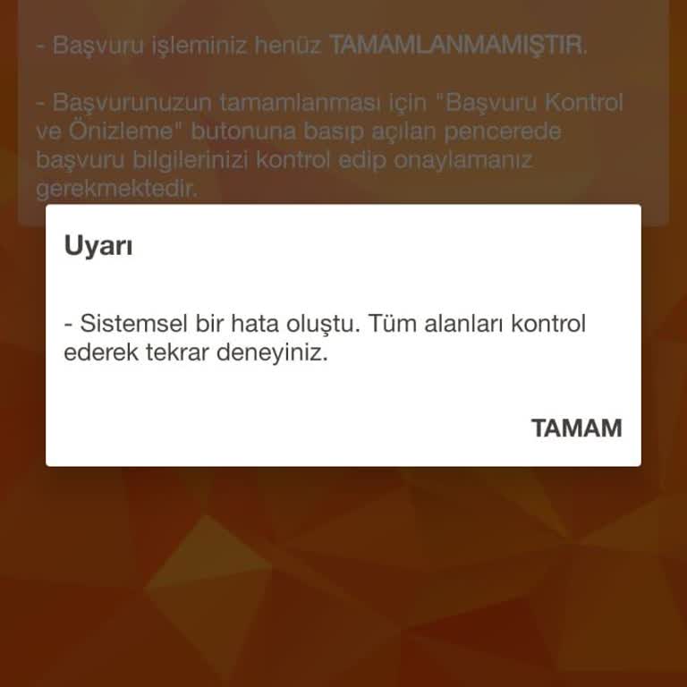 ÖSYM Tercih Sistemi Hata Veriyor