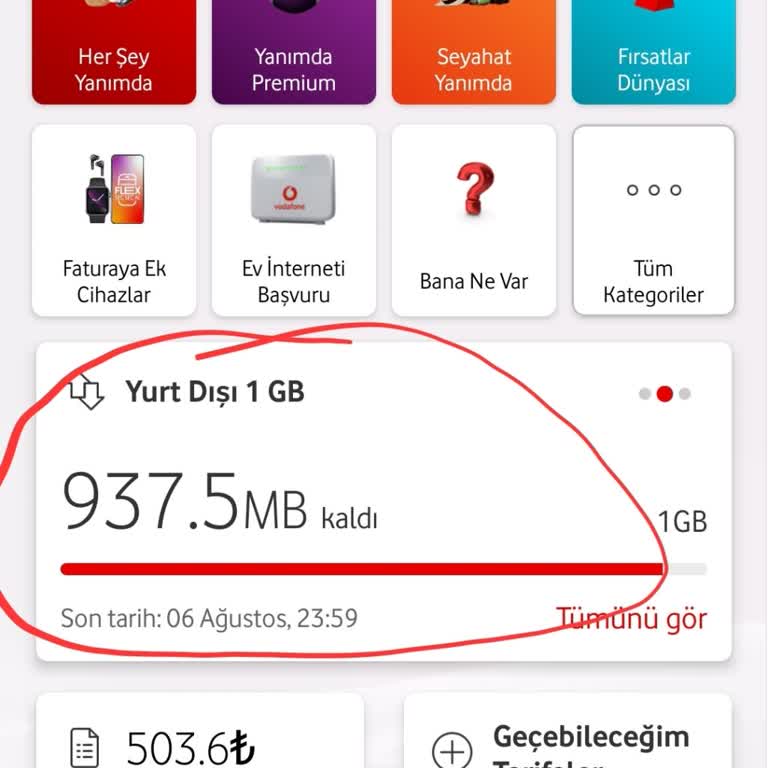 Vodafone Yurt Dışı Paket Sorunları Ve Müşteri Hizmetleri Deneyimi