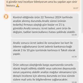 Trendyol Yasal Olmayan İşlem Süresi Ve Satıcı İşgüzarlığı