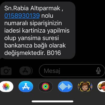 Watsons Online Sipariş İptali