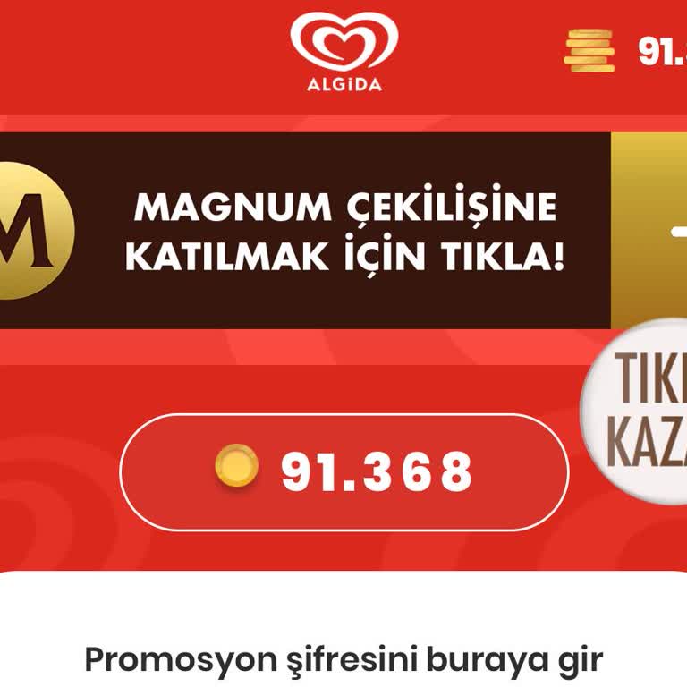 Algida İle Kazan (ama Kazanama)