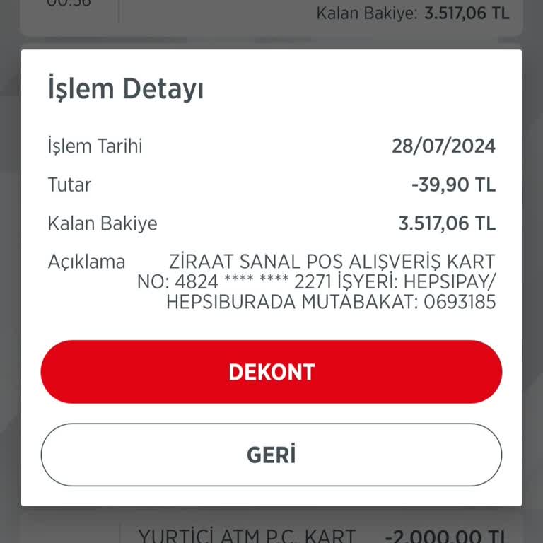 Hepsipay Hesaptan Para Çekmiş