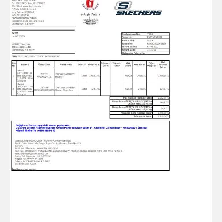 Skechers Mağduriyetim Giderilmedi İlgili Firmanın Konuyu Tekrar Değerlendirmesi