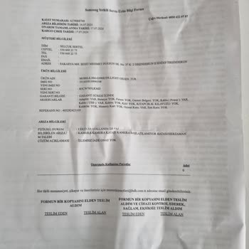 Samsung S21 Fe 5 G Kamera Hatası