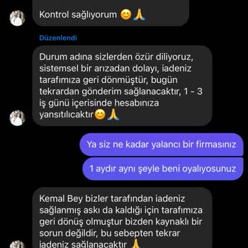 Fırat Kaya Collection İade Süreci Ve Ürün Kalitesi Hakkında Sorunlar