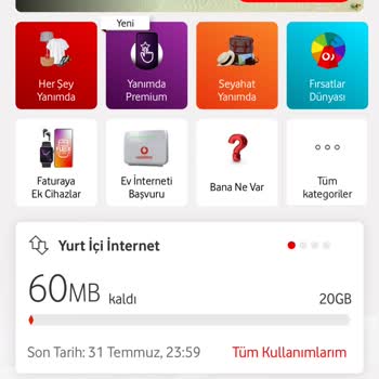Vodafone Habersiz İşlem Yapılması