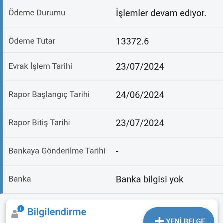 SGK İs Kazası Rapor Paradi Geç Yatıyor