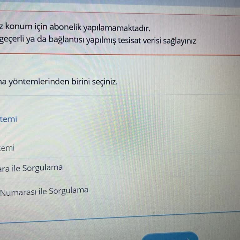 CK Boğaziçi Elektrik Ck Elektrik Abonelik Yapılamaması