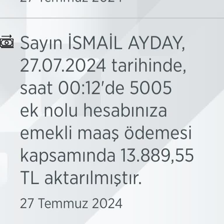 Ziraat Bankası Ziraat Maaş Hesabım Silindi