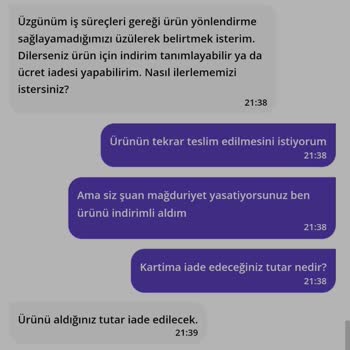 Getir İndirimli Aldığım Ürünü Teslim Etmiyor