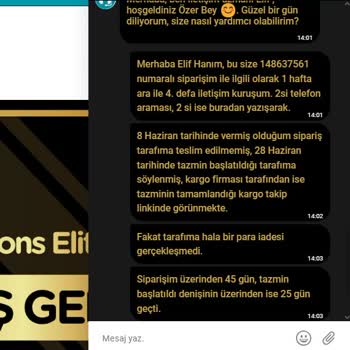 Watsons Teslim Edilmeyen Ürün İçin Para İadesi Yapmıyor