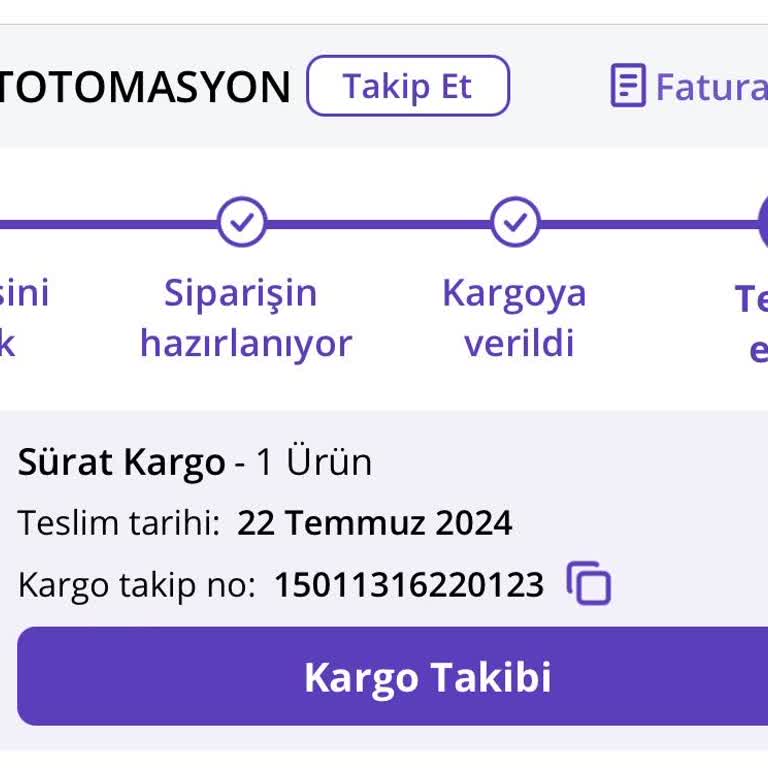 Sürat Kargo Teslim Edilmeyen / Yok Olan Kargolar