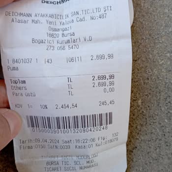 Deichmann 2 Ayda Açılan Ayakkabı. Sattıklarının Arkasında Durmuyorlar