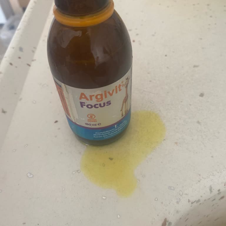 Argivit Şurubum Köpürüyor Her Açtığımda