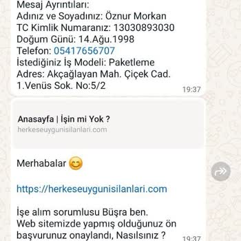Evde Ekişi Paketleme Paketleme İşinde Papara İle Maaş Yatacağı Söylendi