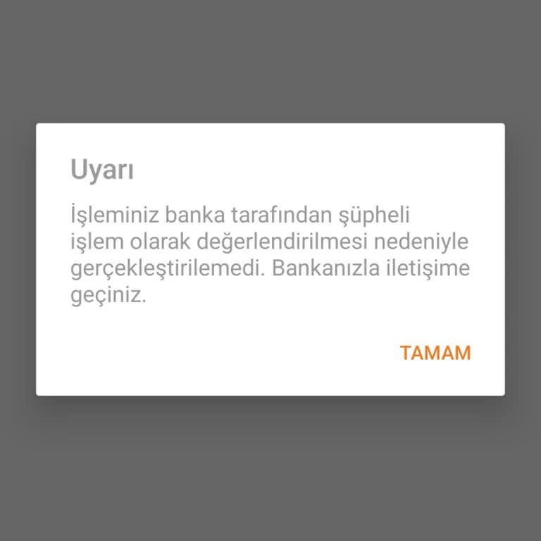 Trendyolmilla Ziraat Gençkartım İnternet Alışverişinde Yetersiz Bakiye Diyor