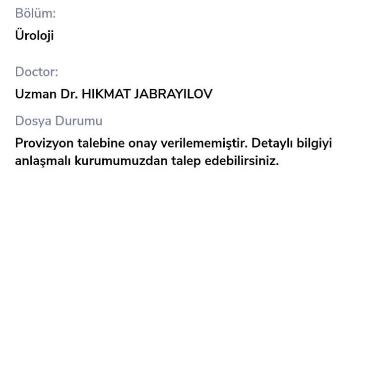 Anadolu Sigorta Tamamlayıcı Sağlık Sigortasında Hayal Kırıklığı