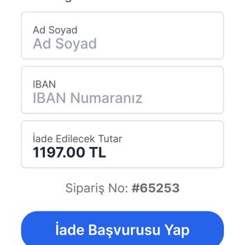 Maliav Butik (instagram: maliavdesign) Sipariş Sonrası Bilgilendirme Eksikliği Ve İade Sorunu