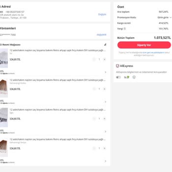 Aliexpress İstek Listesi Sorunu