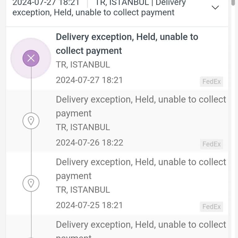 Fedex, Ödemeyi Yapmama Rağmen Kargomu Göndermiyor