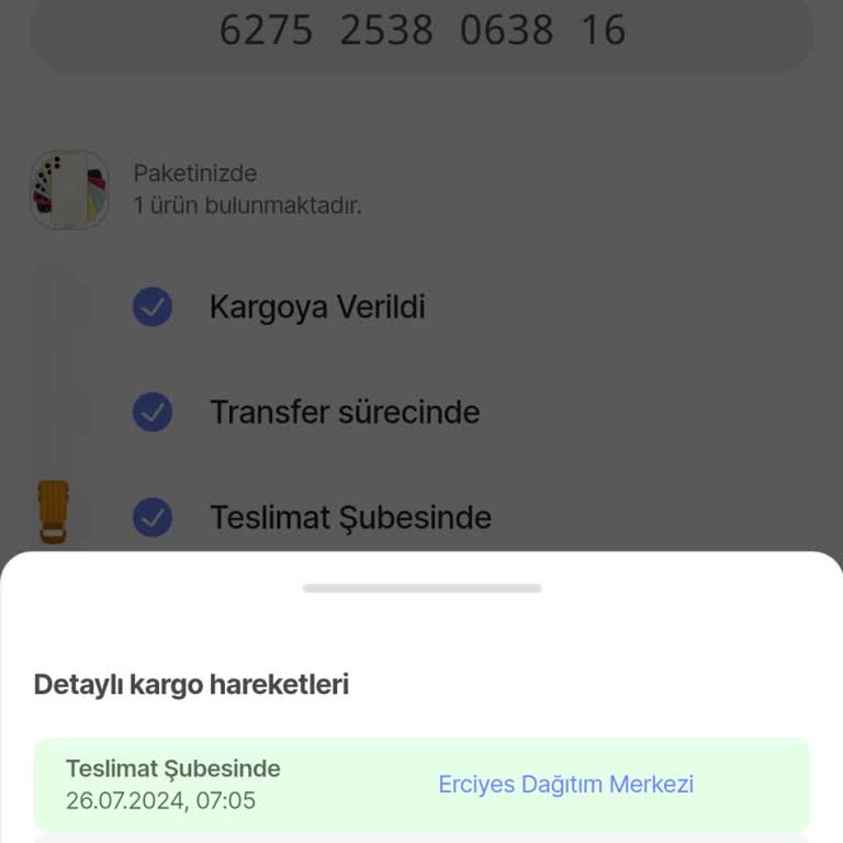 hepsiJET Kargom Dağıtıma Çıkmadı