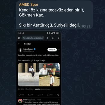 Telegram Grubunda Milli Değerlere Hakaret