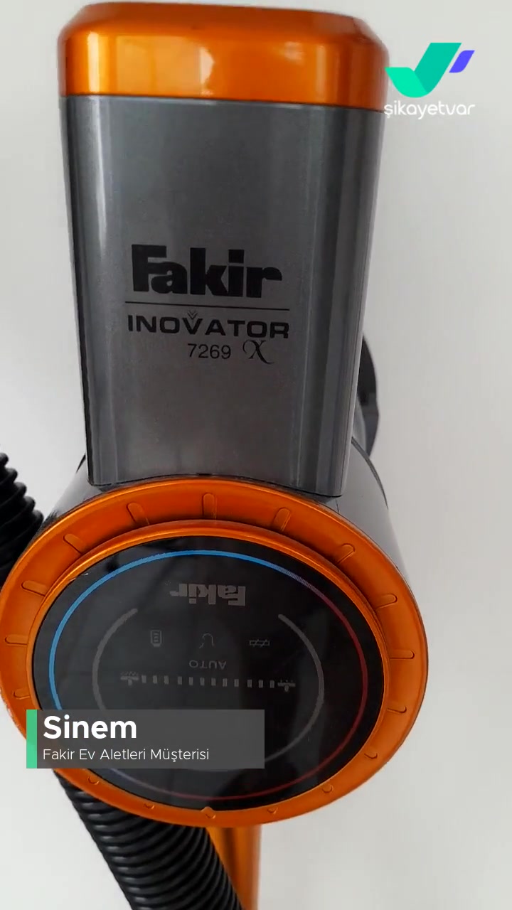 Fakir Süpürge Şarjı Full Gösterdiği Halde Açma Kapama Tuşuna Basınca Yine de Çalışmıyor! videonun kapak resmi