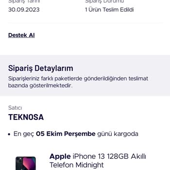 Teknosa Sıfır Diye 2. El İphone Satıyor
