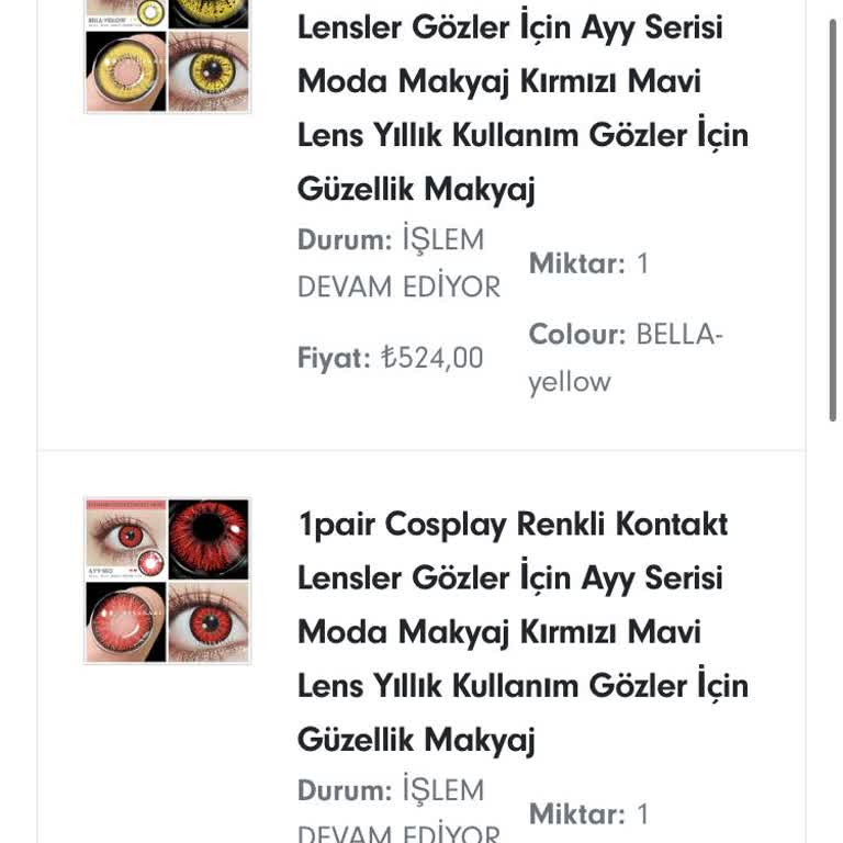 Fruugo Ürünü İptal Ettirdim